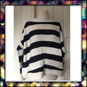 Lauren Ralph Lauren Women’s Plus Size Cotton Sweater Navy